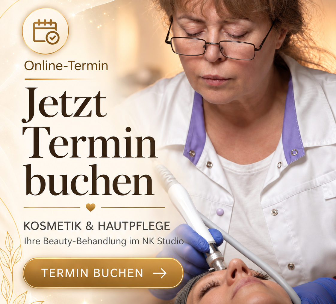 Kosmetik entdecken – Gesichtsbehandlungen & Hautpflege Kosmetik- & Gesichtsbehandlungen im NK-Studio Hannover-Kleefeld