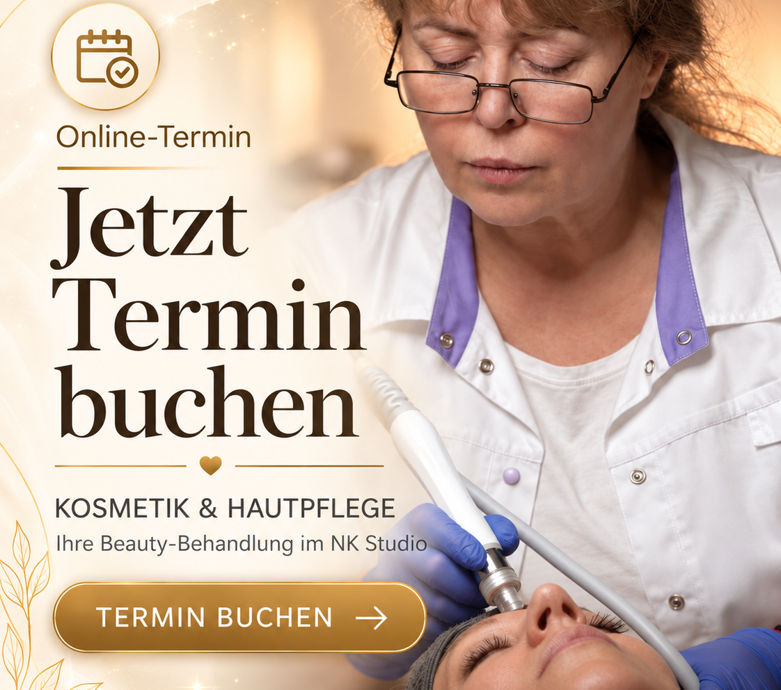 Kosmetik entdecken – Gesichtsbehandlungen & Hautpflege Kosmetik- & Gesichtsbehandlungen im NK-Studio Hannover-Kleefeld