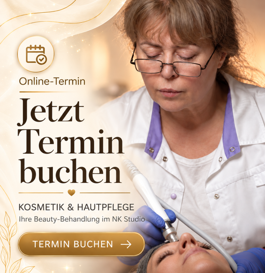 Kosmetik entdecken – Gesichtsbehandlungen & Hautpflege Kosmetik- & Gesichtsbehandlungen im NK-Studio Hannover-Kleefeld